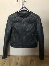 Manteau en cuir Camaïeu (taille 42)