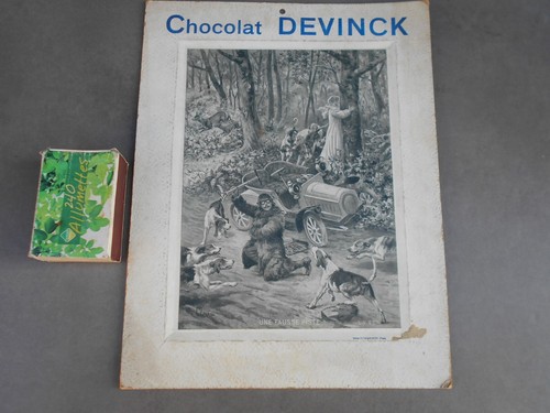 Ancien rare carton