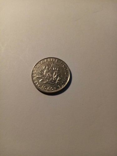 Pièce franc 1960 - de,