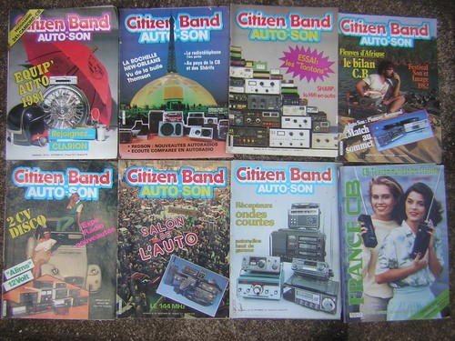 Lot revue citizen band - lot, 8