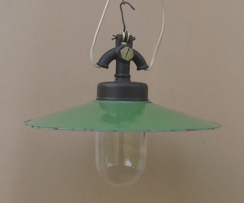Ancienne suspension abat jour - ancienne,