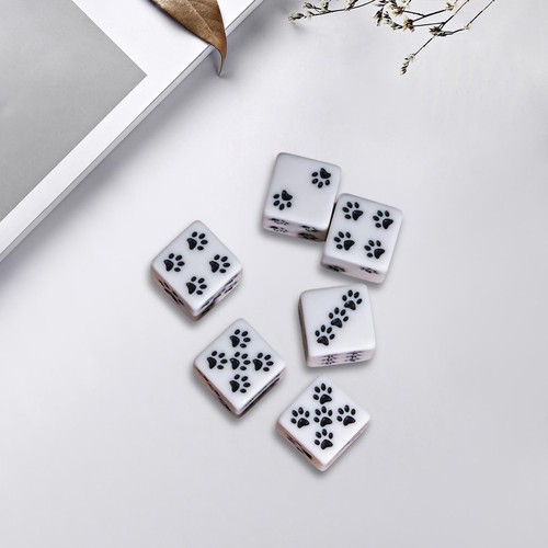 Jeu dés résine - dés, en