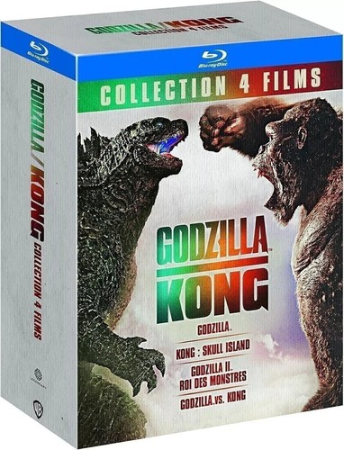 Coffret bluray godzilla kong - bluray,
