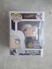 POP FUNKO 712 KILLER FROST  glows TELEVISION the FLASH figurine  sticker 2018 fa