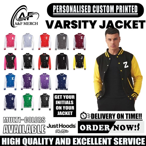 Veste baseball varsity - de,