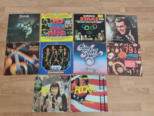 Collection disques vinyles - de,