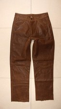 Jean cuir homme pantalon cuir