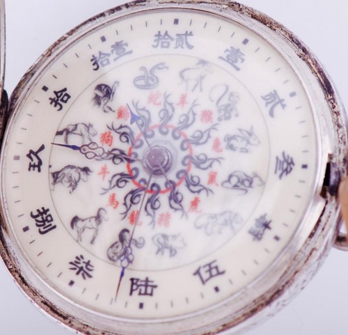 Antique poche montre - antique, qing