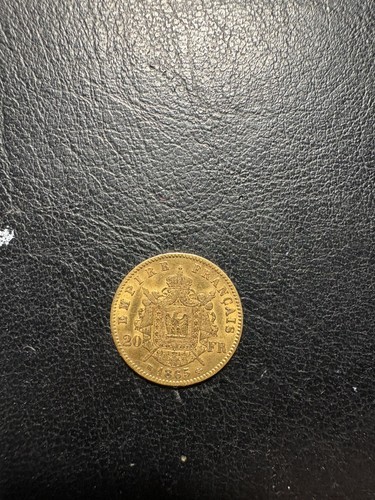 Pièce francs napoléon - or,