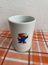 Ancienne tasse verre céramique footix mascotte foot 98 deshoulieres 1995