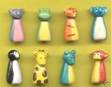 * FEVES JEU DE QUILLES série complète  ...ref . A24