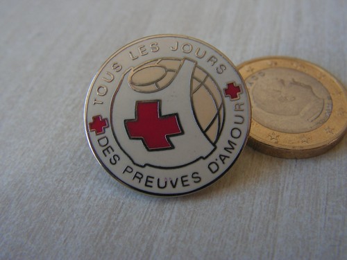 Croix rouge pins tous - rouge, les