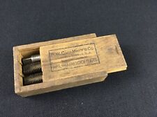 Boite de 3 tarauds anciens USA