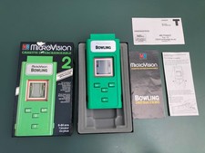 RARE Jeu MIcrovision 2 Bowling  testé fonctionnel en boite +Notice