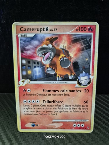 Cartes pokémon camerupt - cartes,