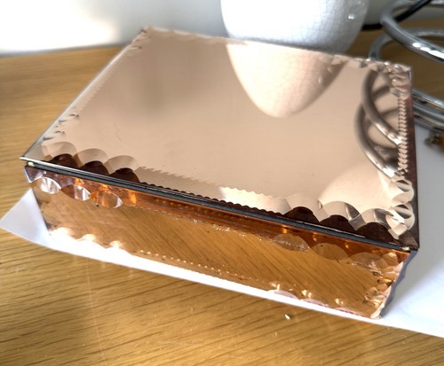 Coffret boîte bijoux verre - bijoux,