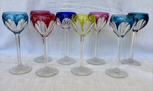 Verres pied cristal - verres,