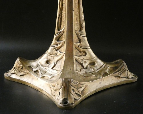 Pied lampe bronze - lampe, art