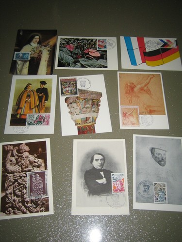 Lot cartes 1er jour - 1er,