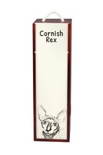 Cornish Rex Caisse À Vin Avec
