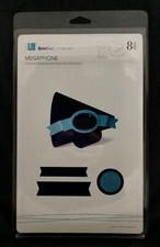 New - Lifestyle Crafts QuicKutz 8 Pc MEGAPHONE DC0265 Cutting or Embossing Dies