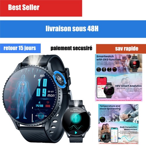 Montre connectée homme