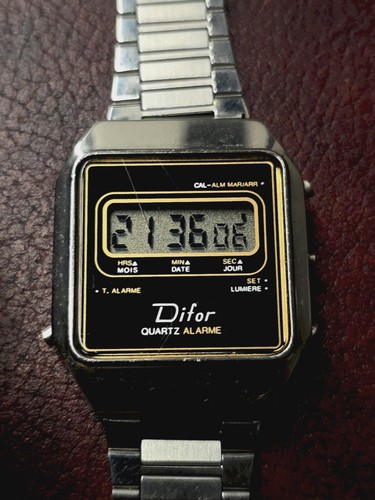 Montre difor lcd état - montre,