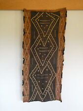 Pagne ancien raphia brodé KUBA ( Congo- Zaïre )  48 x 112 cm.