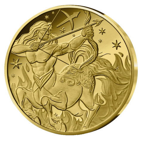 Sagittaire pièce 5 - –, or