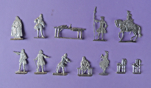 Plats étain flat tin - -,