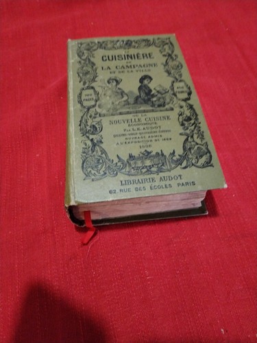 Ancien livre cuisine 1906 - livre, de