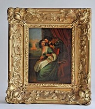 Tableau - Huile Sur Panneau - Ecole Romantique - XIXème
