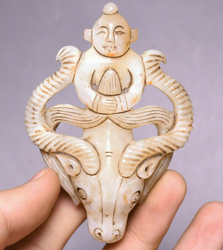 Old antique china hetian - old,