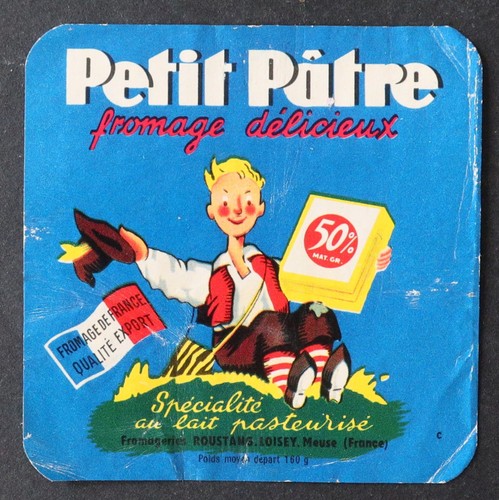 Etiquette fromage petit pâtre - etiquette,