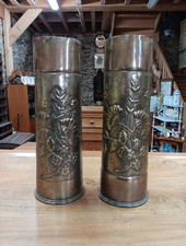 Paire d'obus Ciselés Objet de