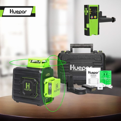 Niveau laser cross line - laser, huepar