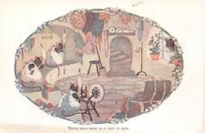 CPA Fantaisie  - Trois souris