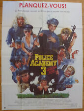 POLICE ACADEMY 3 Jeff Paris 1986 Drew Struzan Affiche Originale 120x160 Poster