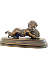 CLODION SCULPTURE BRONZE "AMOUR A LA CRUCHE"