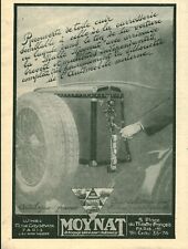 Publicité ancienne le bagage Moynat 1927 issue de magazine