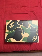 Purple and Gold Bape Shoes