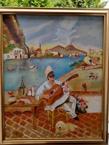 Tableau fin 20ème - , italien