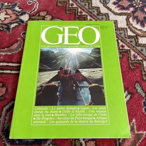 Revue geo magazine - revue,