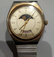 belle montre ancienne mécanique  PHASE DE LUNE sans marque Ebauche ?