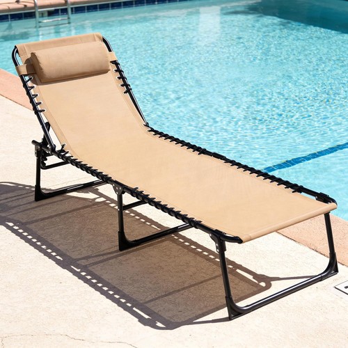 Outdoor folding chaise lounge - outdoor,