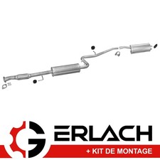 Echappement silencieux pour