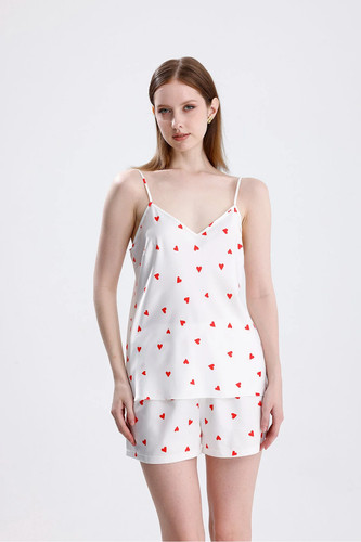 Haut pyjama satin - de,