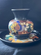Vase et Assiette en Céramique