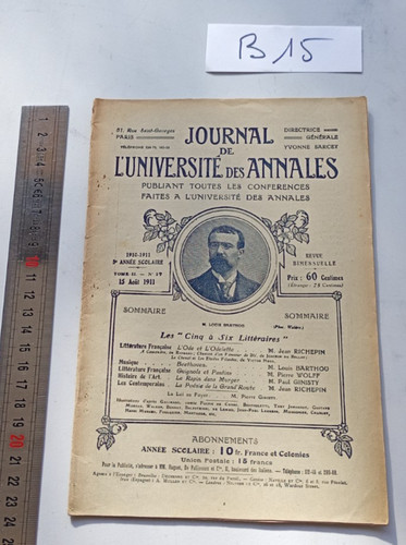 Livre journal université - livre, l'université