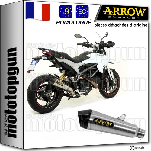 Arrow pot echappement - pot, approuve